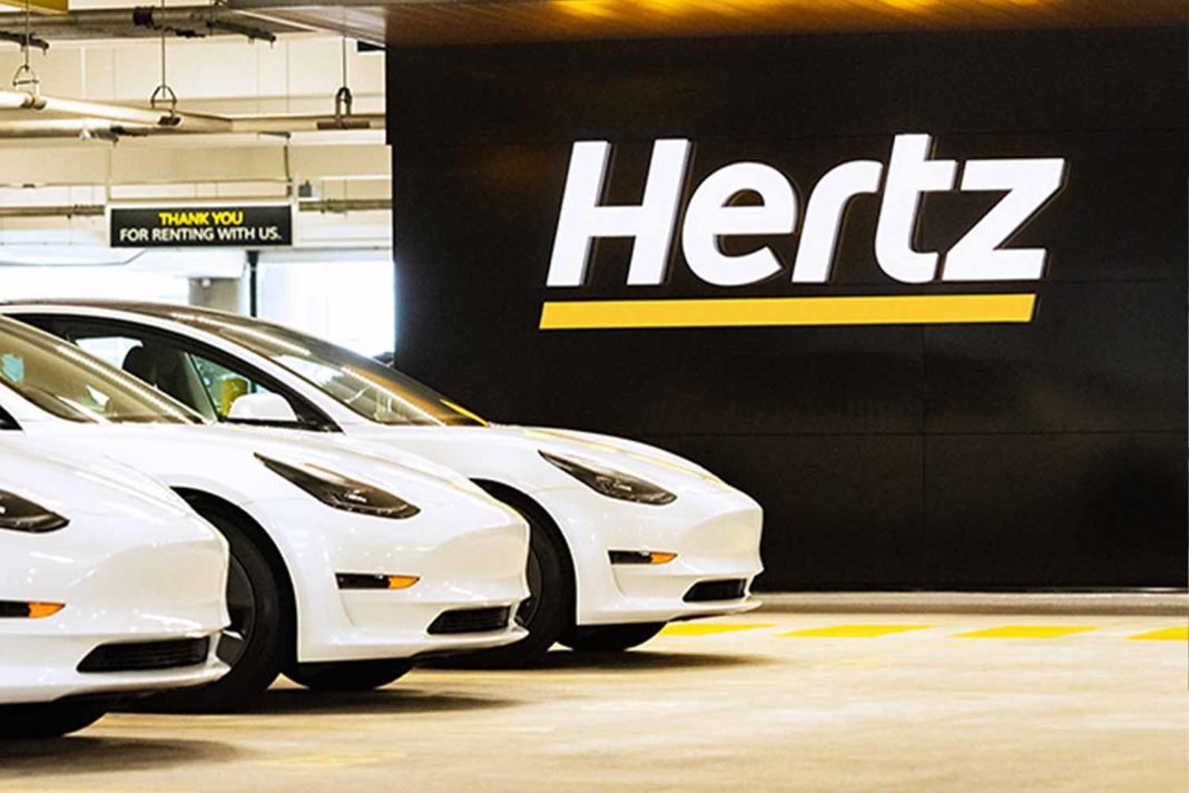 In A Bid To Electrify Rental-Car fleet, Hertz Global Holdings Inc Order 100,000 Teslas