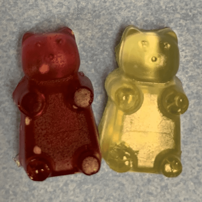 These gummy bears were made using, among other things, potassium lactate made from a resin that could be the future of wind turbine blades
