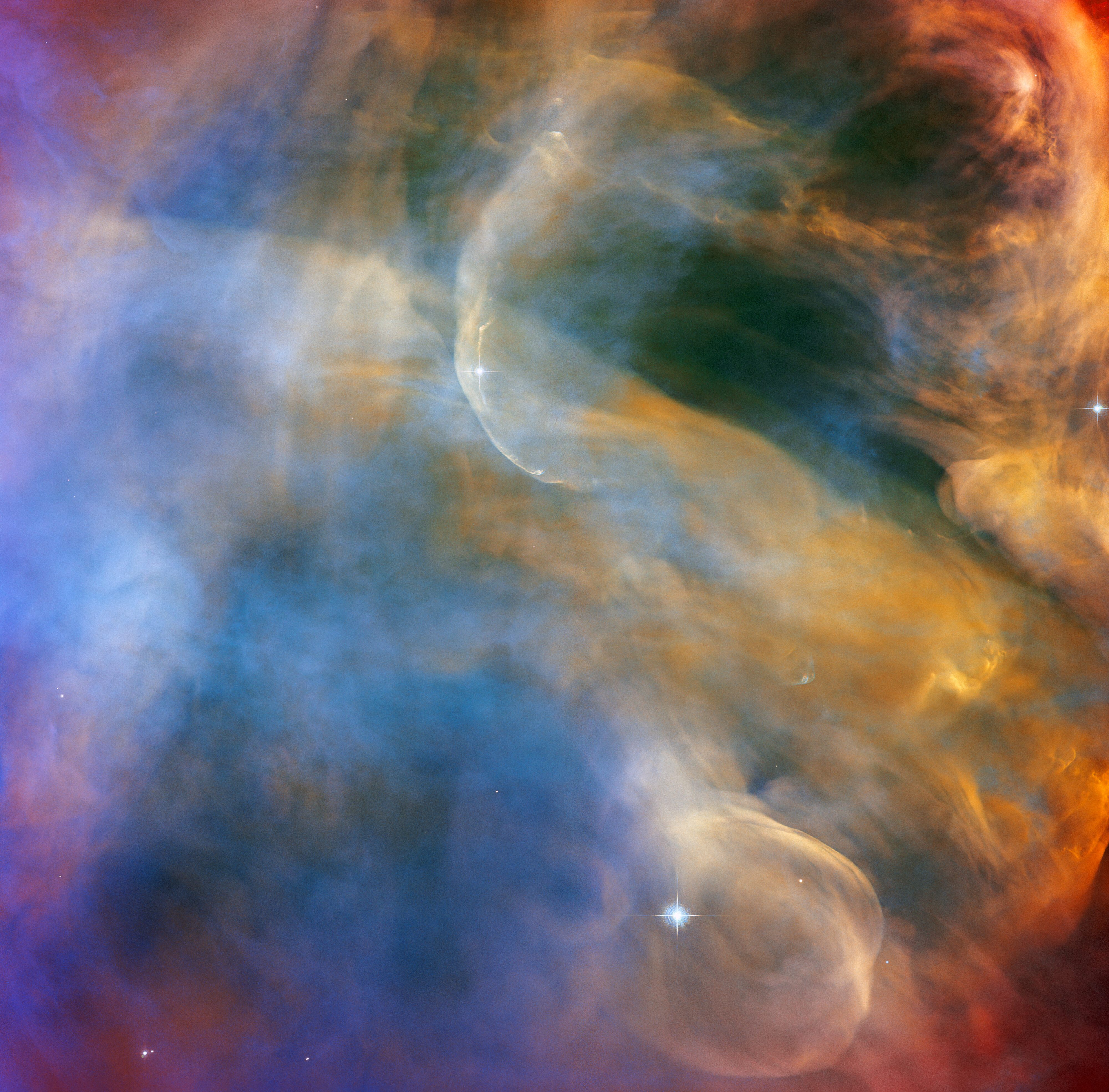 HH 505 in the Orion Nebula Seen by Hubble. Image Credit: ESA/Hubble & NASA, J. Bally Acknowledgement: M. H. Özsaraç