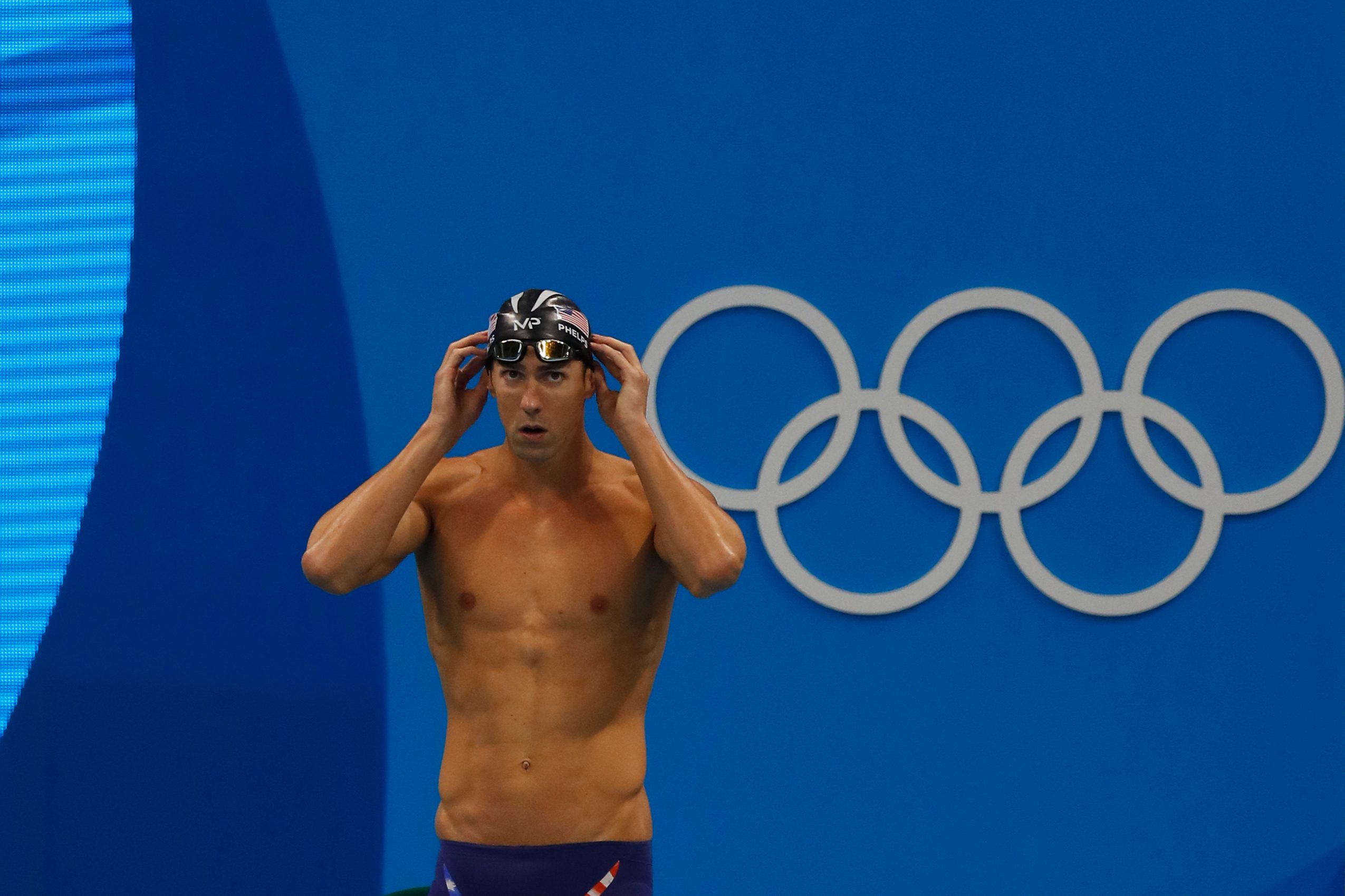 Michael Phelps at Rio 2016