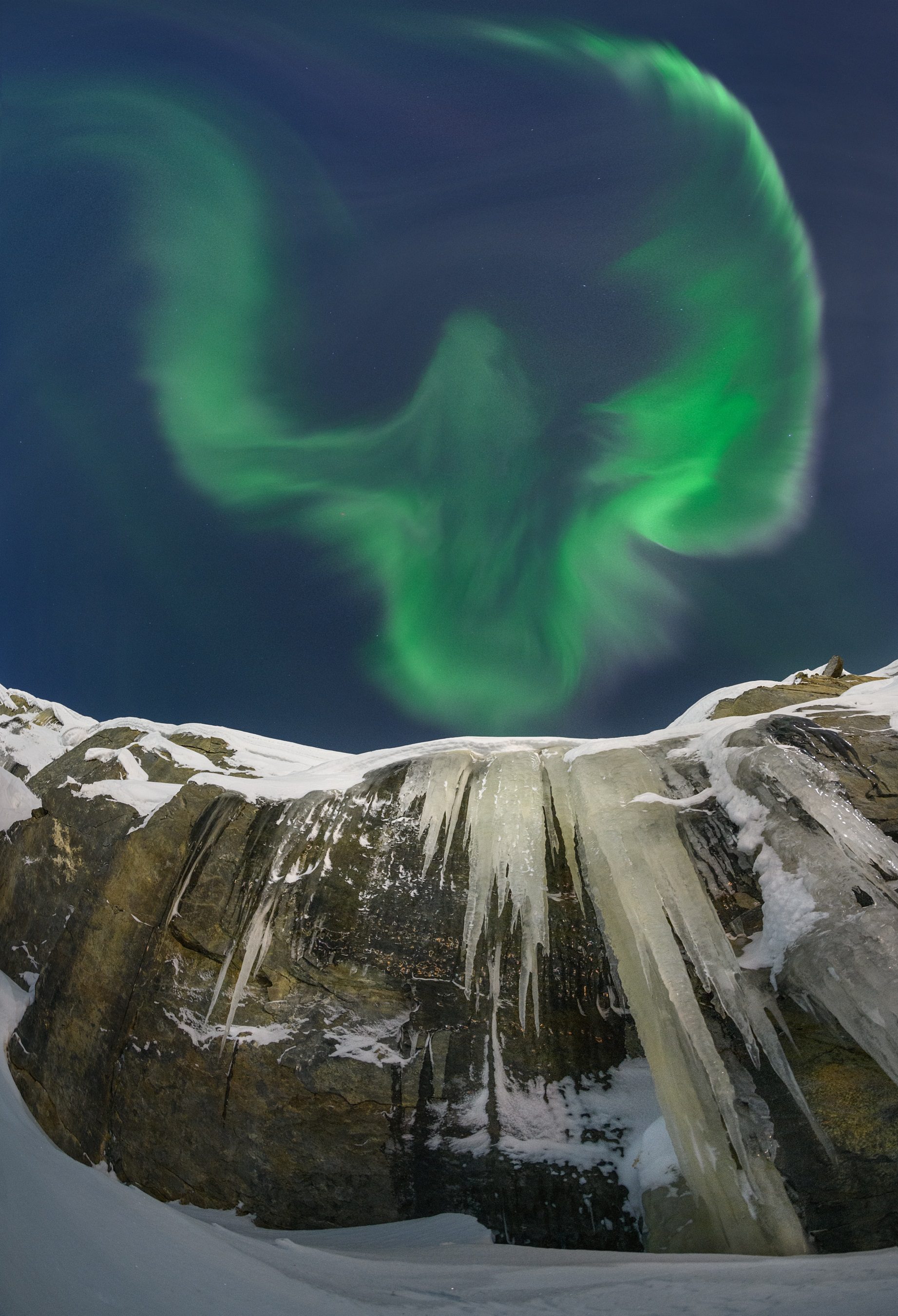 Highly Commended Aurorae: Winged Aurora. Image credit: © Akexander Stepanenko