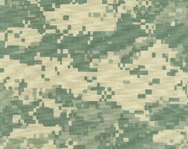A sample of material with Universal Camouflage Pattern (UCP).