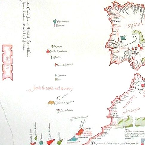 Map of Antillia