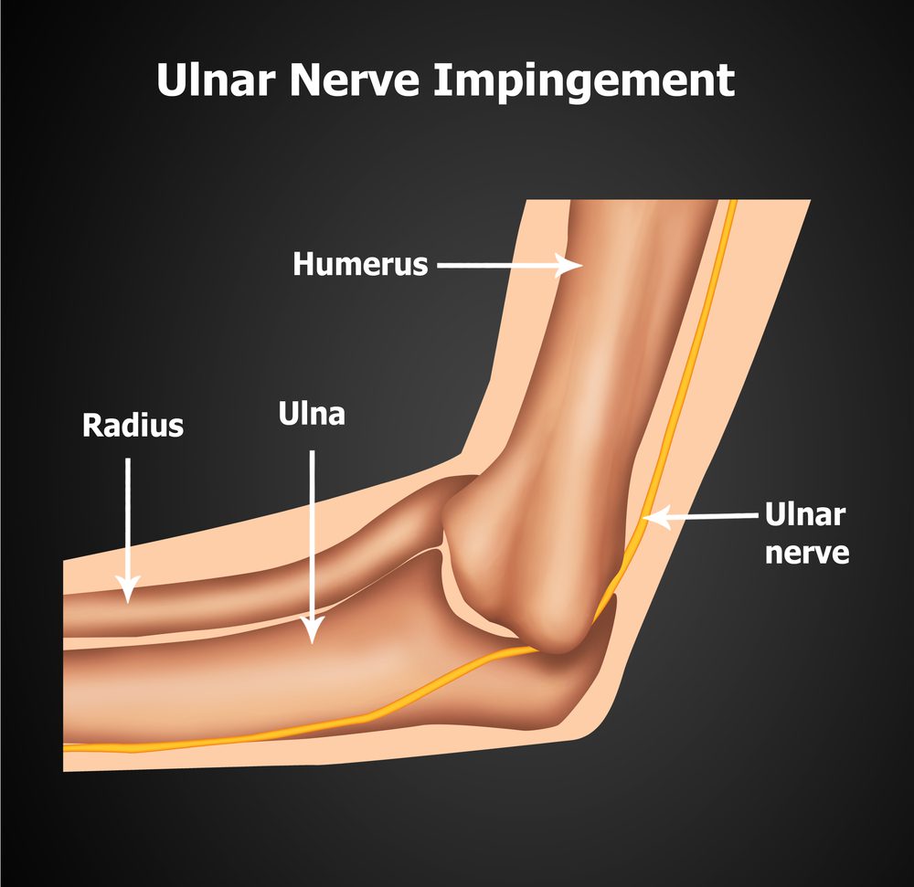 Ulnar nerve diagram