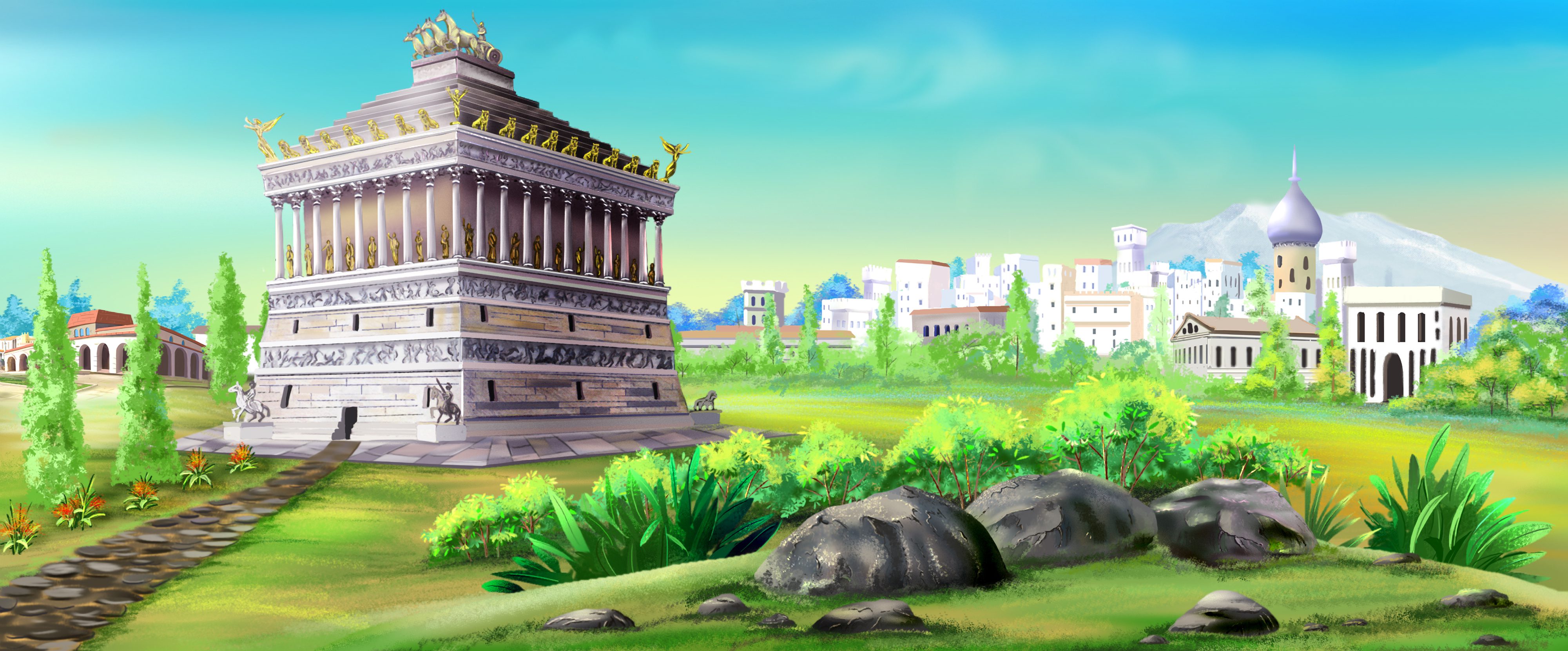 The Mausoleum of Halicarnassus