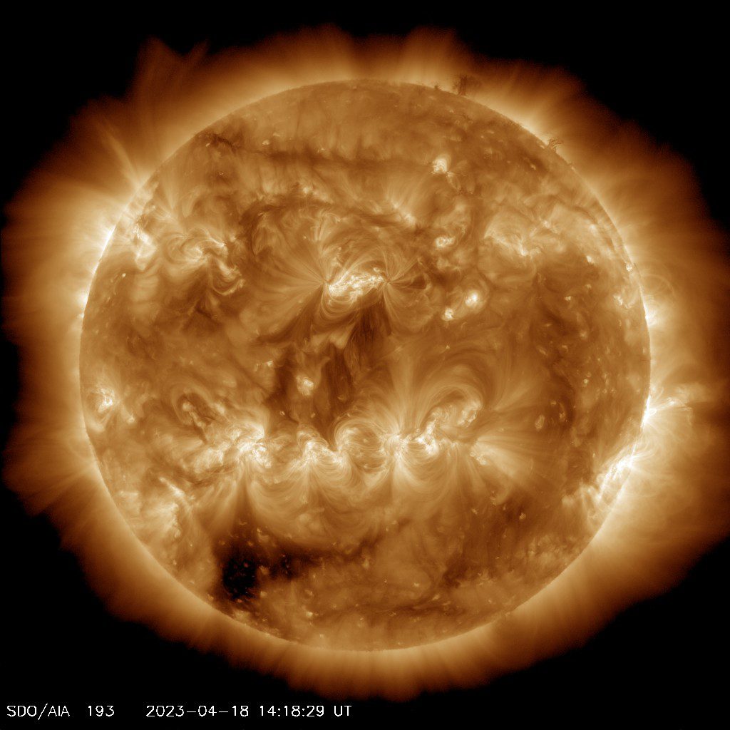 An image of the Sun taken by NASA’s Solar Dynamics Observatory. Image credit: NASA/SDO