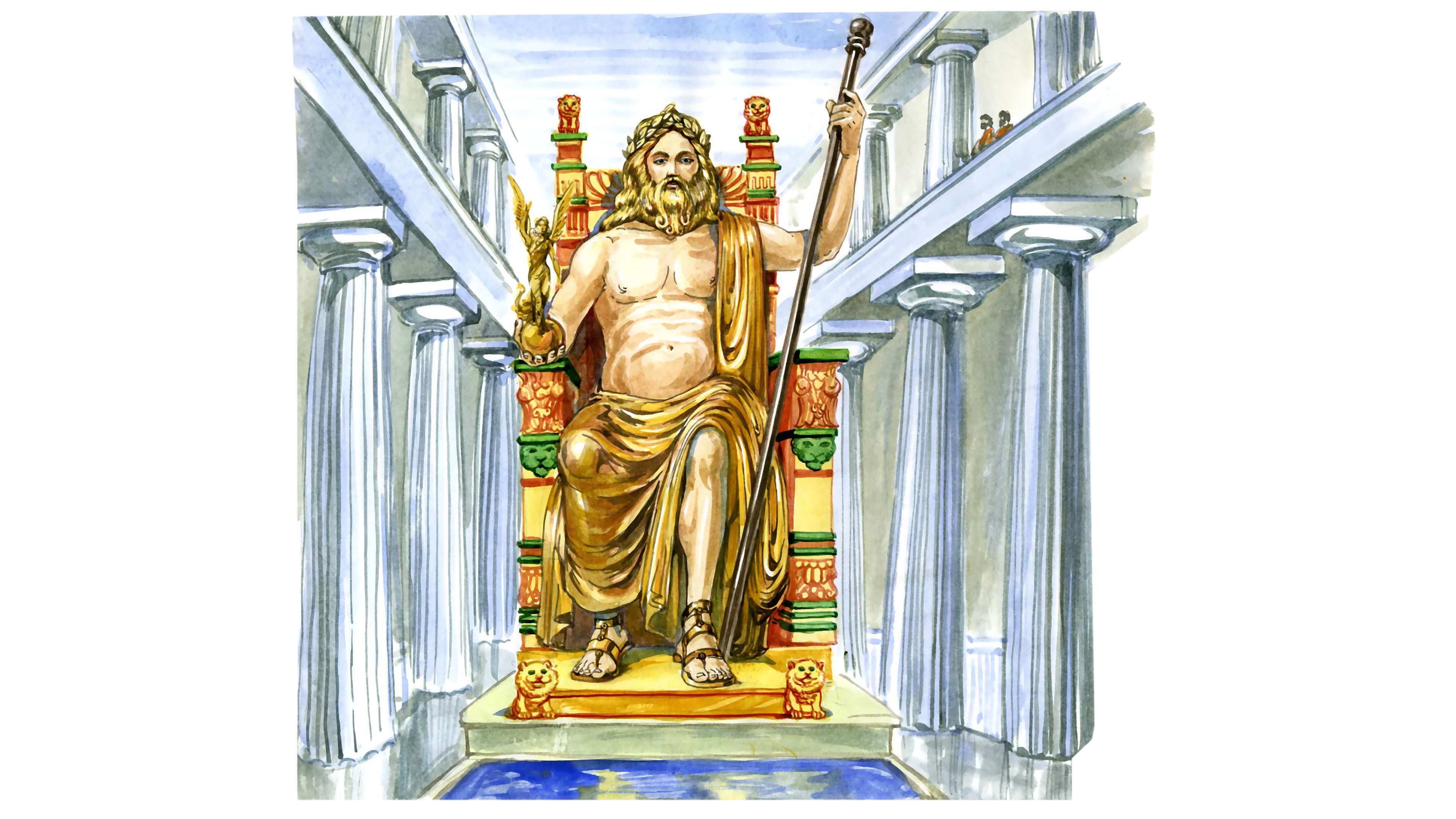 Statue of Zeus at Olympia