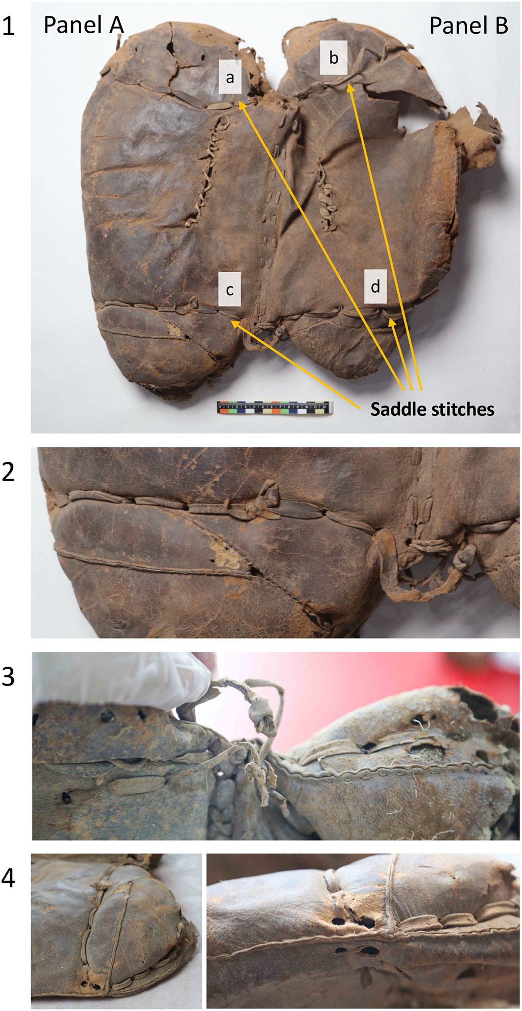 Oldest saddle stitches