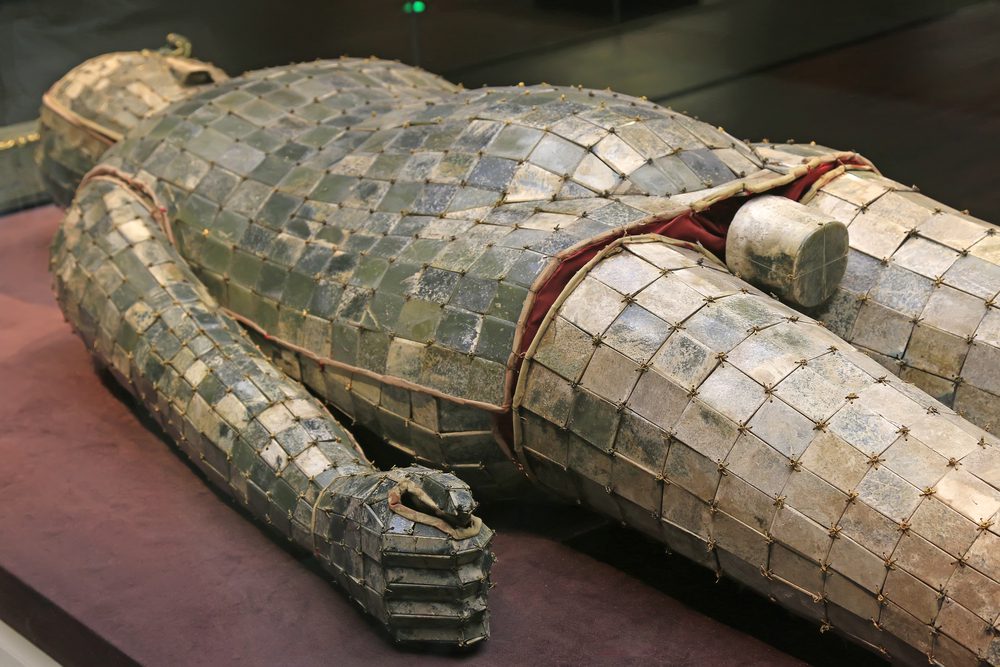 Jade burial armor 