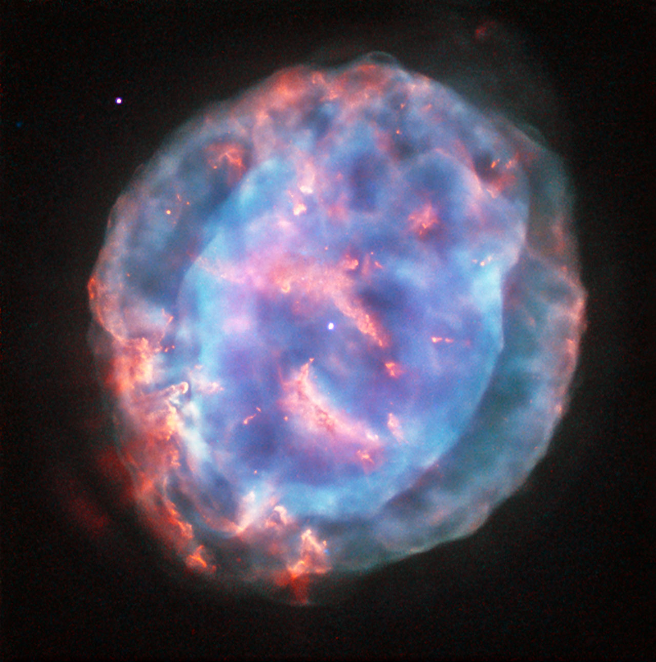 If you're going to be trying to solve a cosmic mystery, it probably helps if you subjects are this beautiful. The little gem nebula NGC 6818