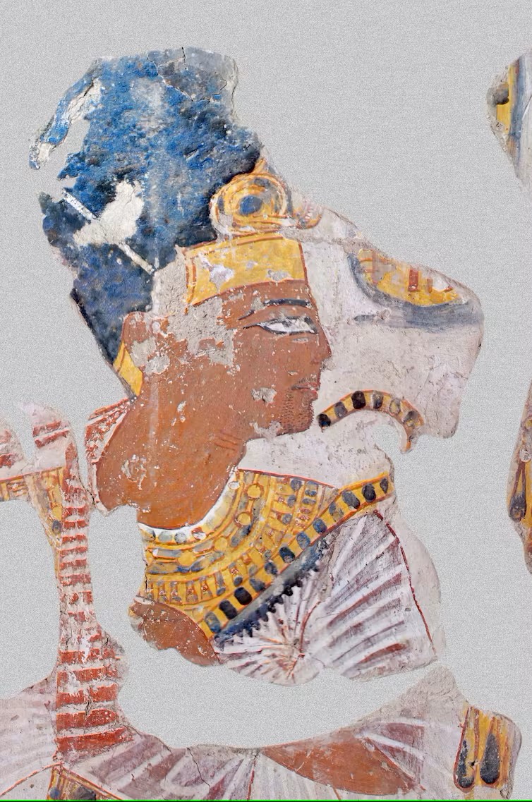 Portrait of Ramses II in Nakhtamun tomb