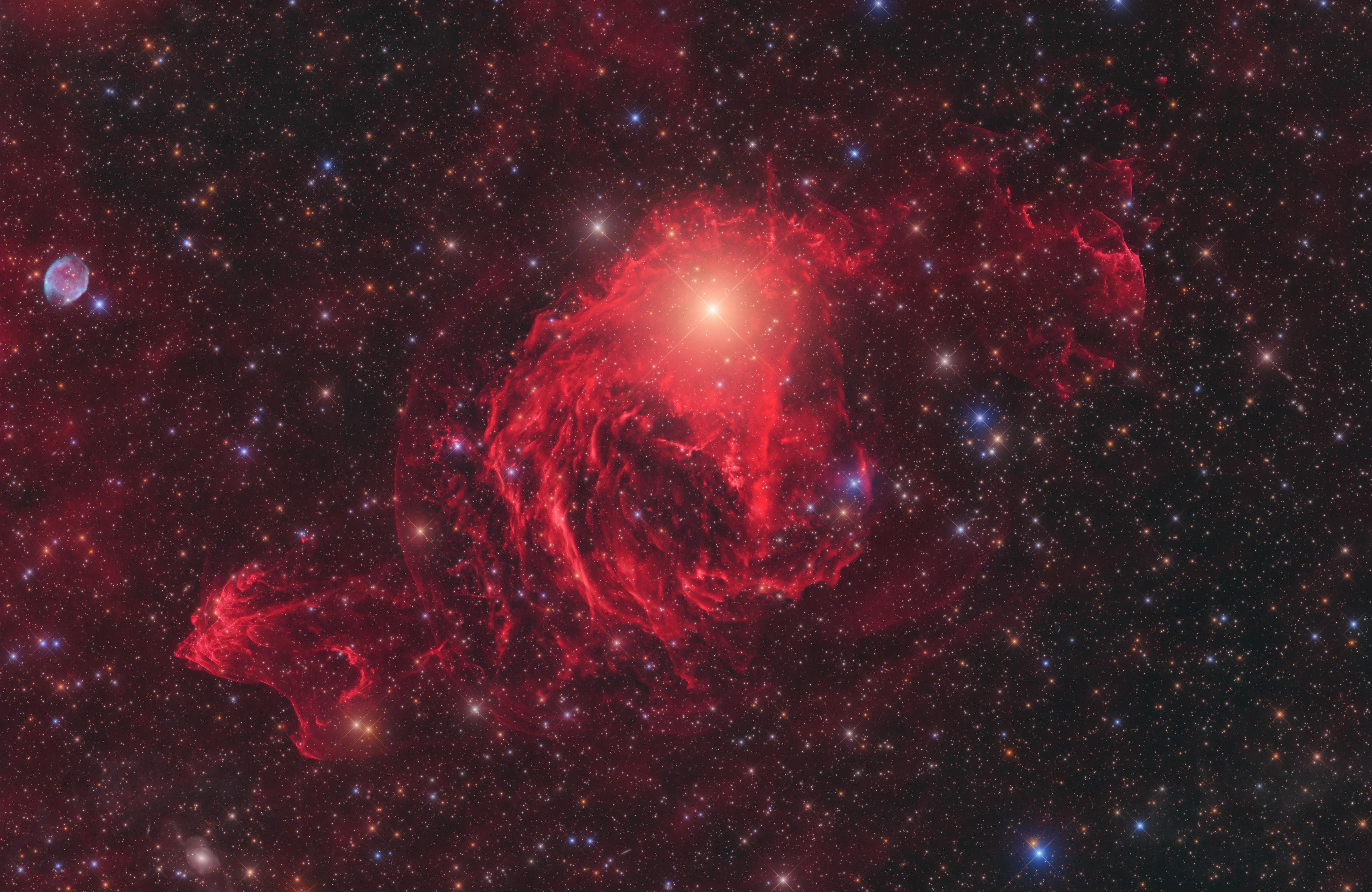 Red nebula