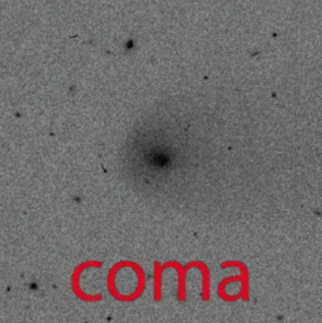 We think of a coma like this as a feature of a comet, but active asteroids can look just the same.