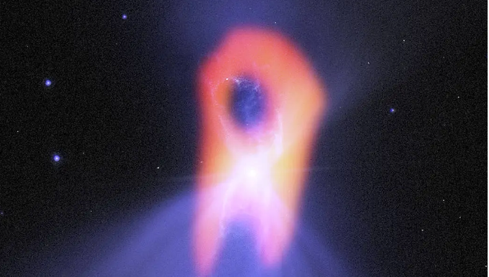 In the right light it's not hard to see why some people think the Boomerang nebula should be called the Ghost nebula.