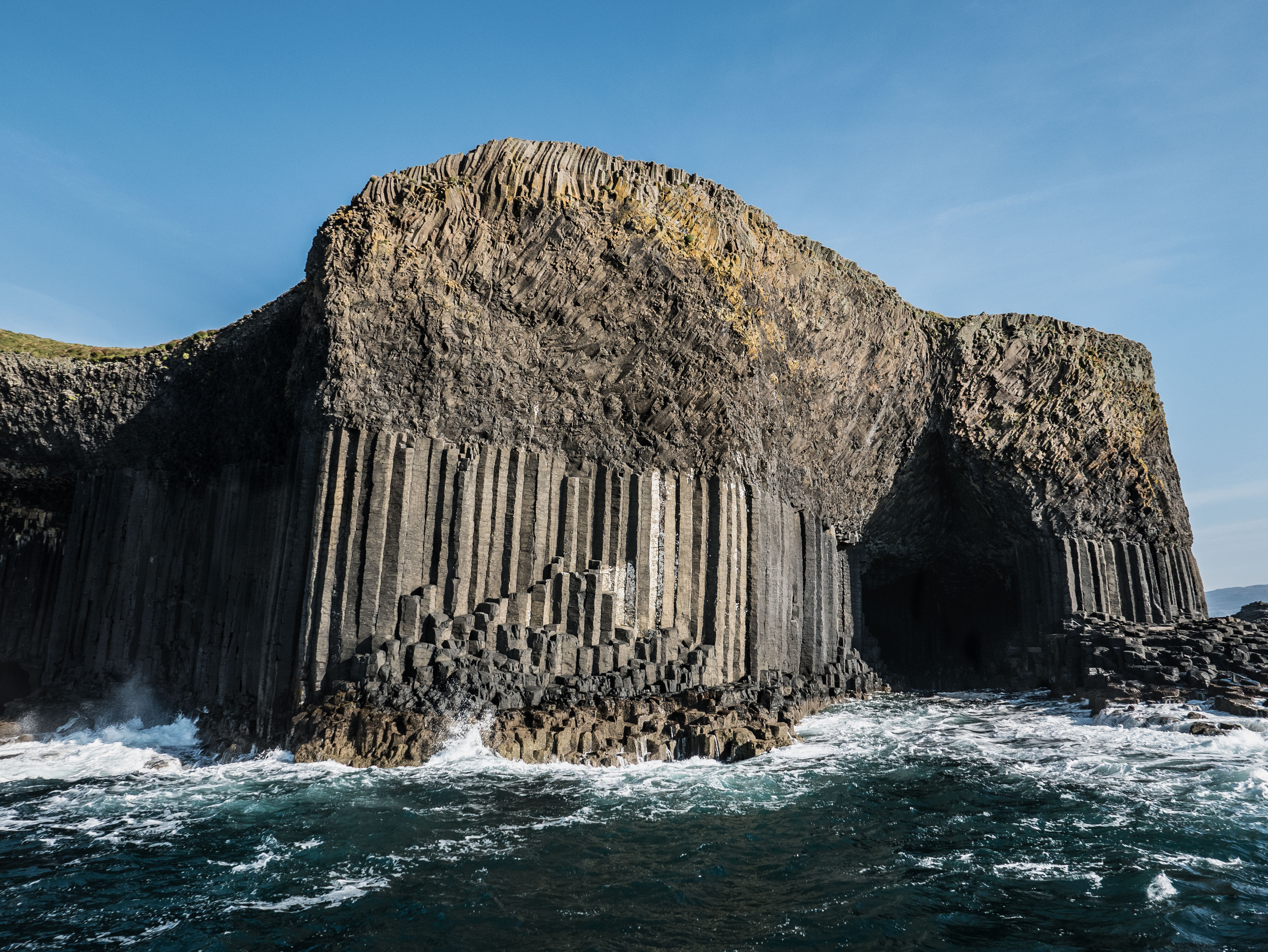 Long View of Fingal's Cave, Isle of Staffa