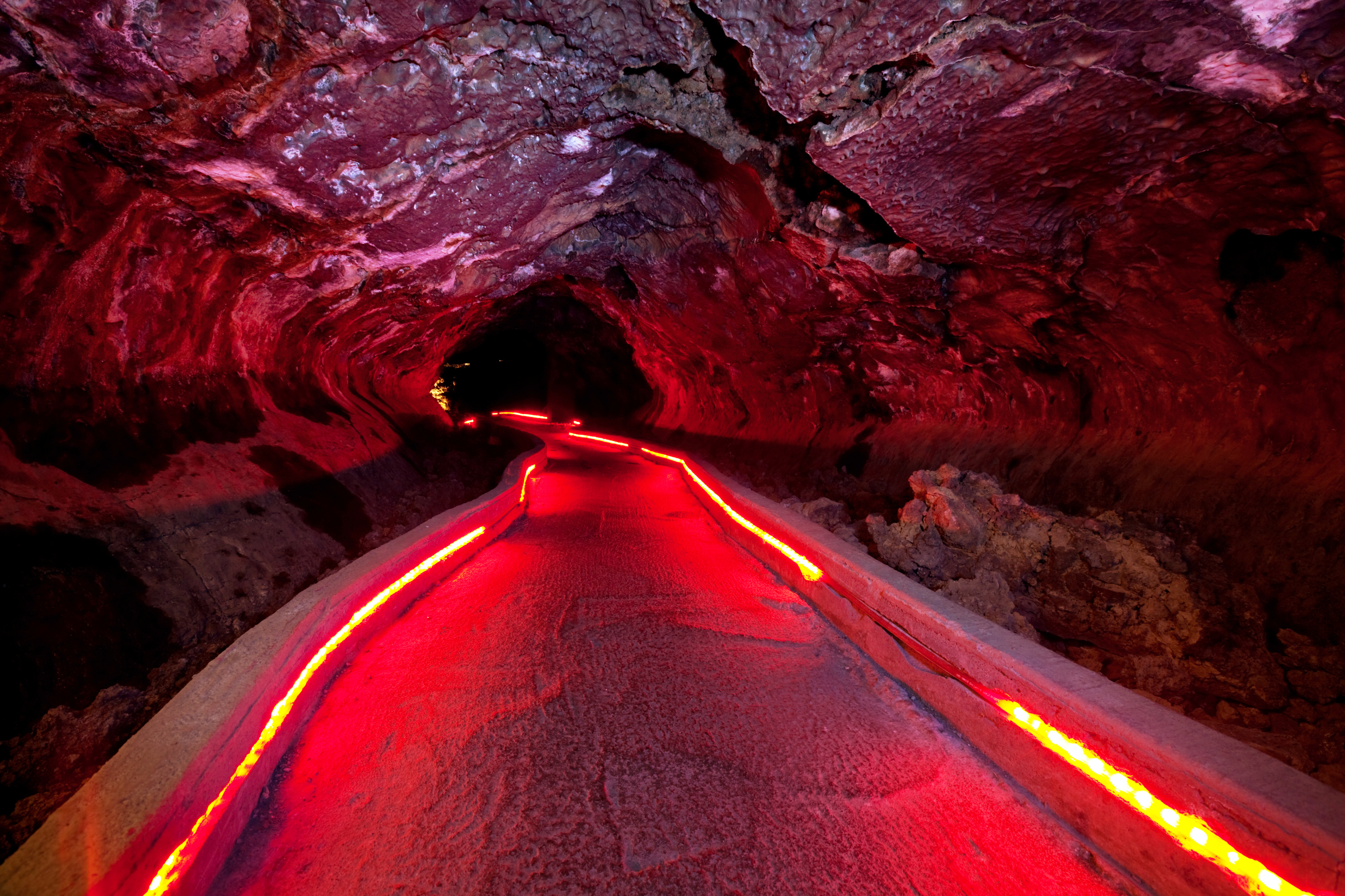 Lava Beds National monument in USA