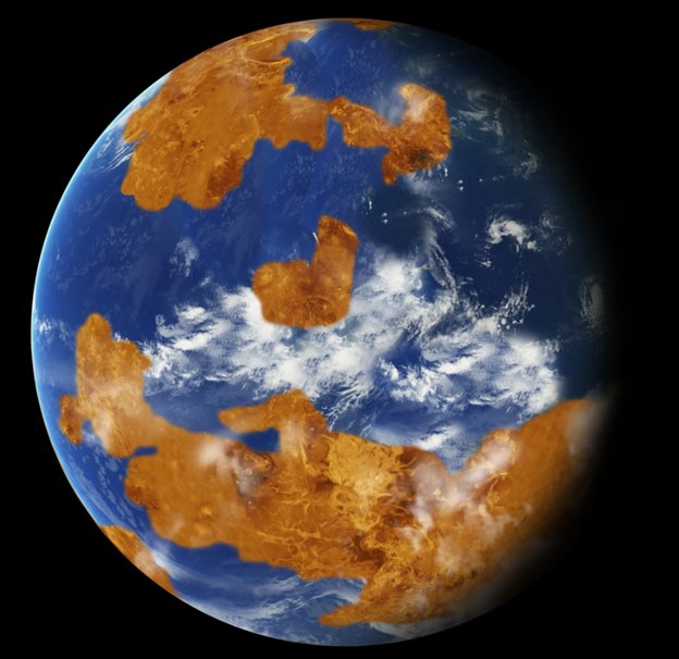 Once Venus had similar amounts of water to Earth. It must have gone somewhere.