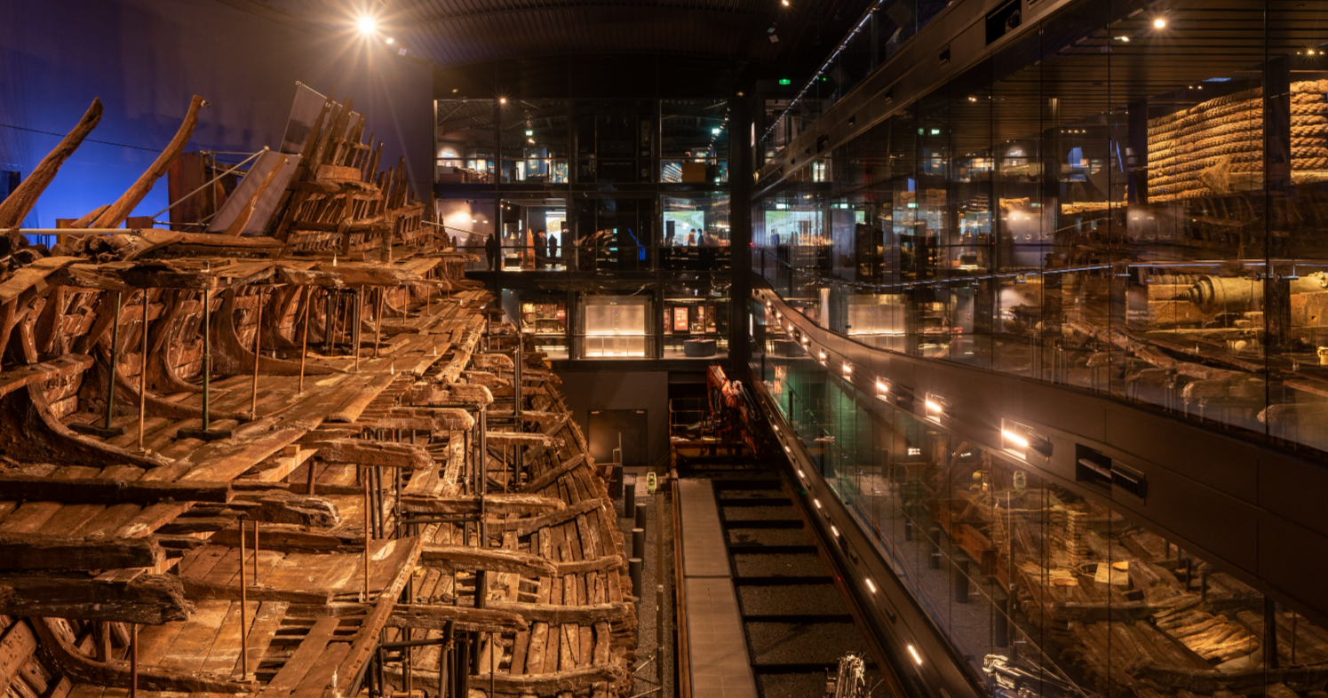 The Mary Rose shipwreck was recovered and now lies in the Mary Rose museum in Portsmouth's historic dockyard.