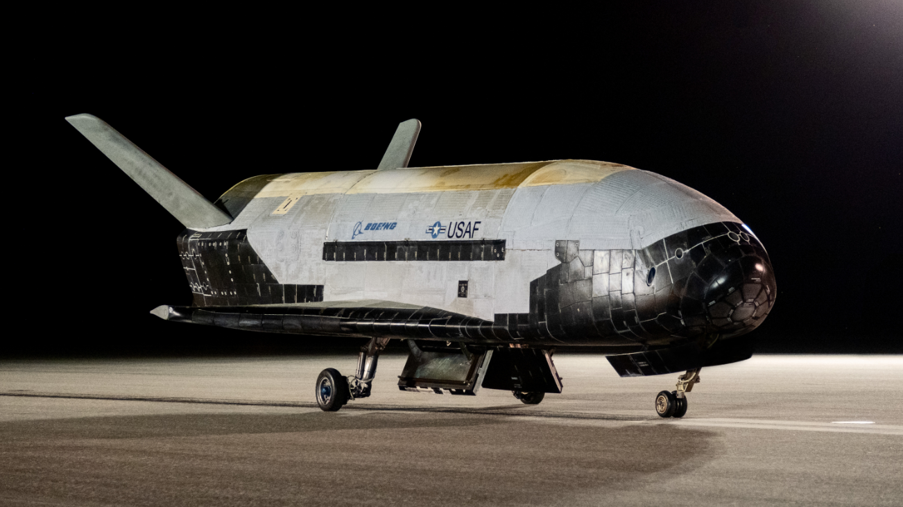 Experimental space plane X-37B after its sixth mission.