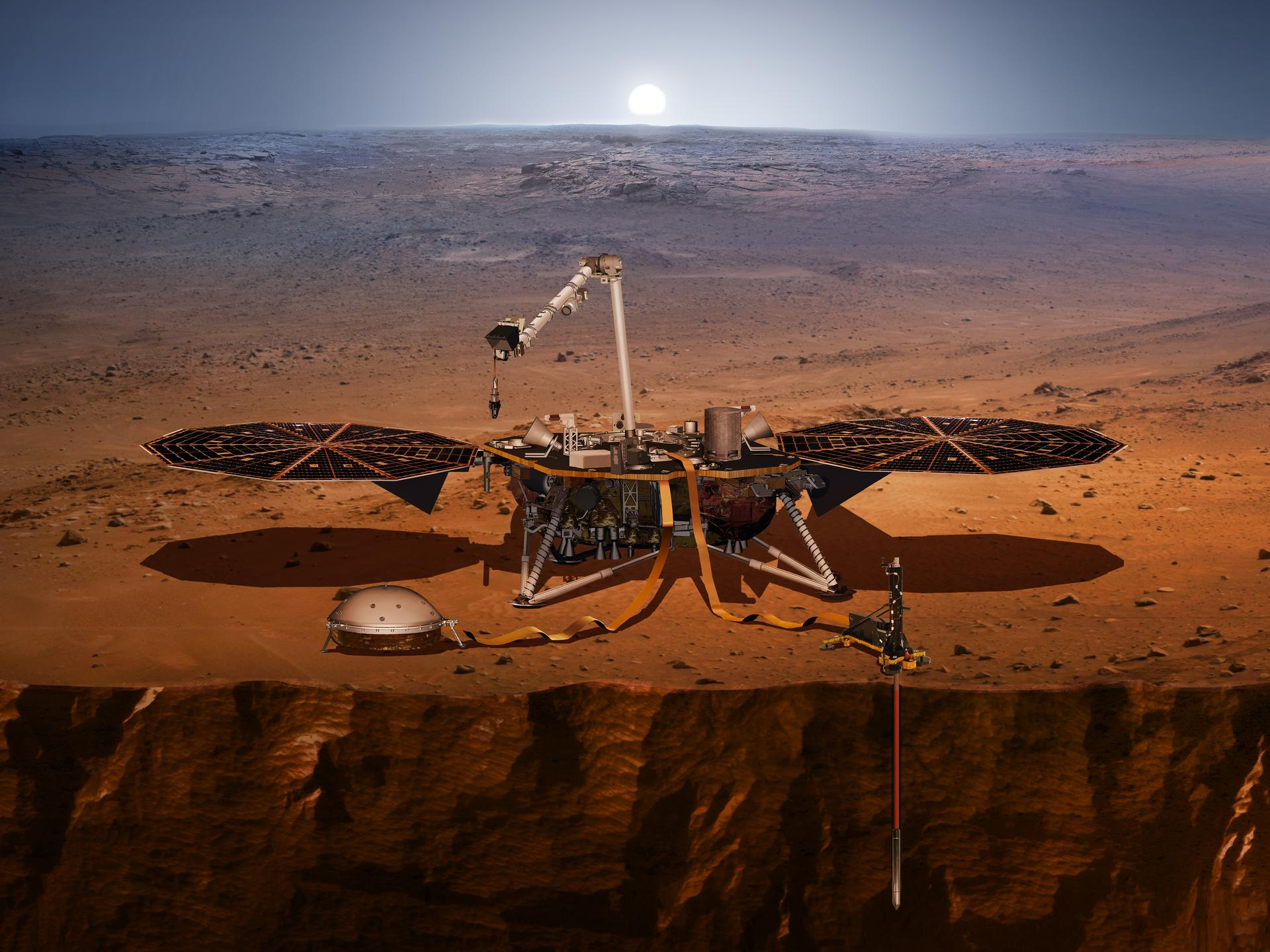 InSight's location in Elysium Planitia was chosen for ease of landing, but it turned out to be the perfect site.