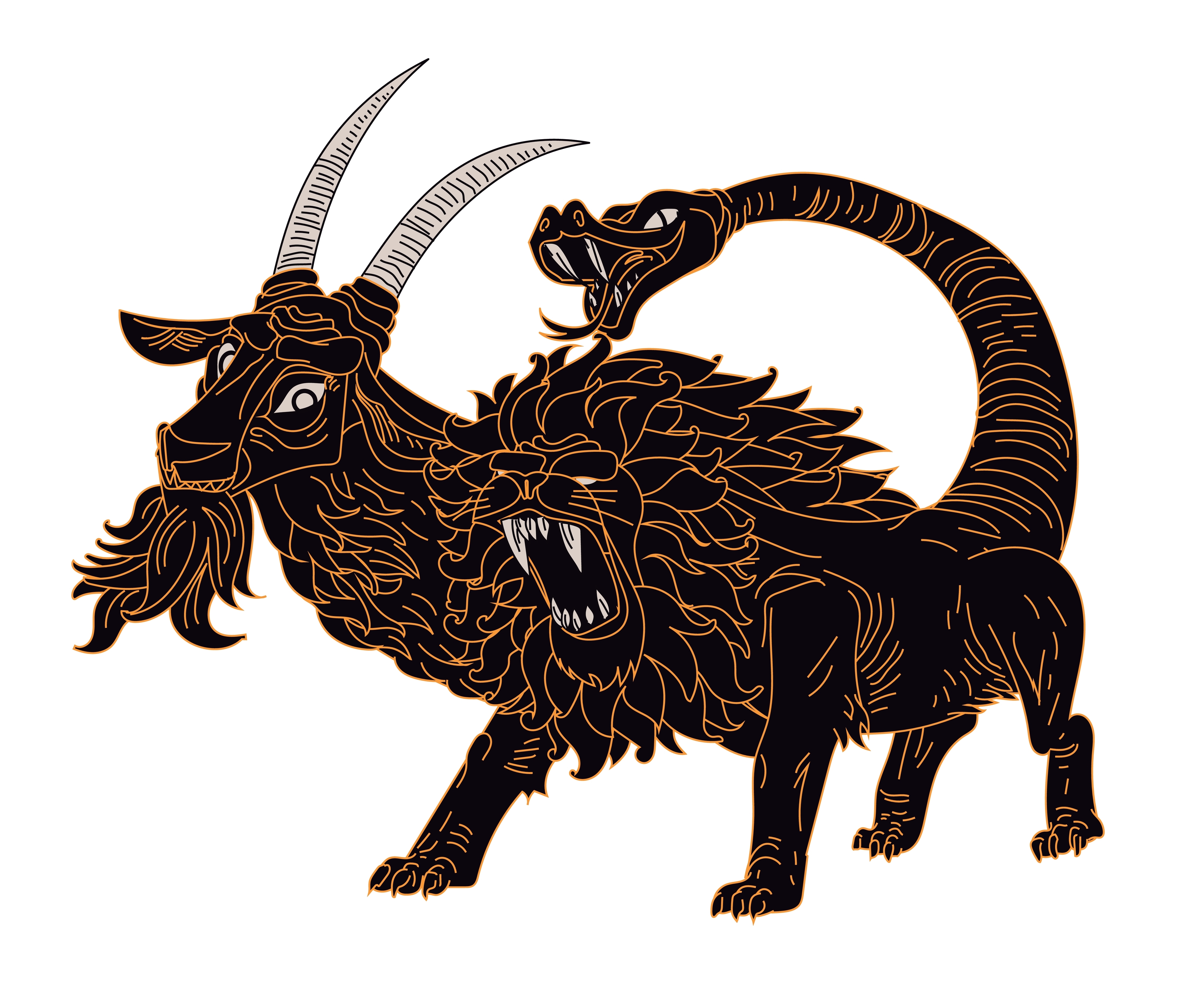 Chimera - an ancient beast in Greek mythology