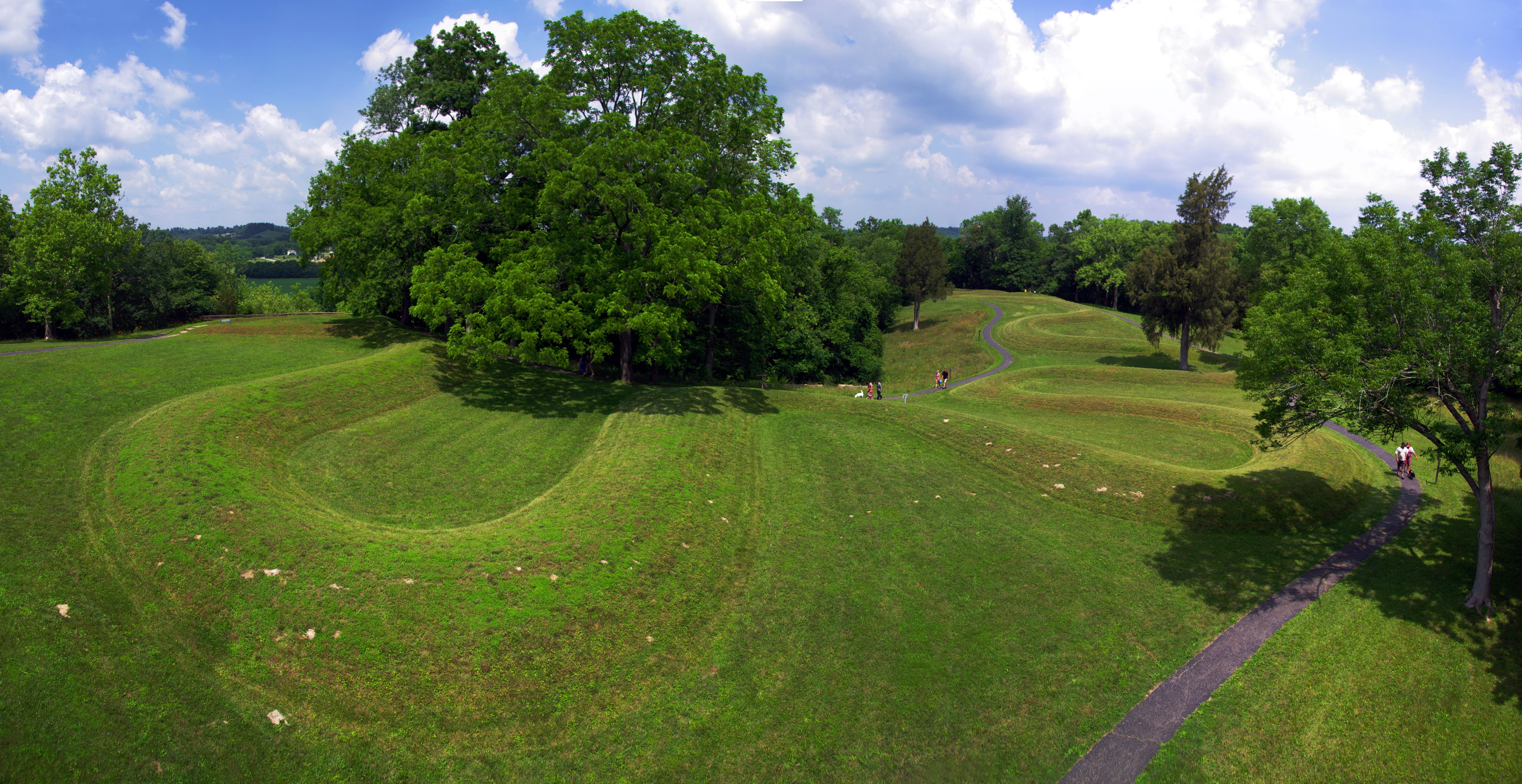 The Great Seprent Mound in Ohio