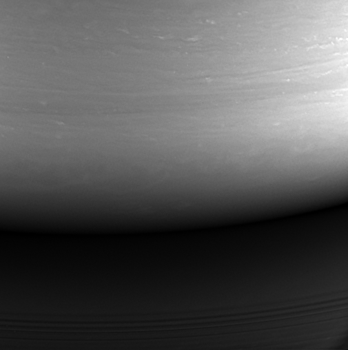 Cassini's final image of Saturn. Cassini's final image of Saturn.