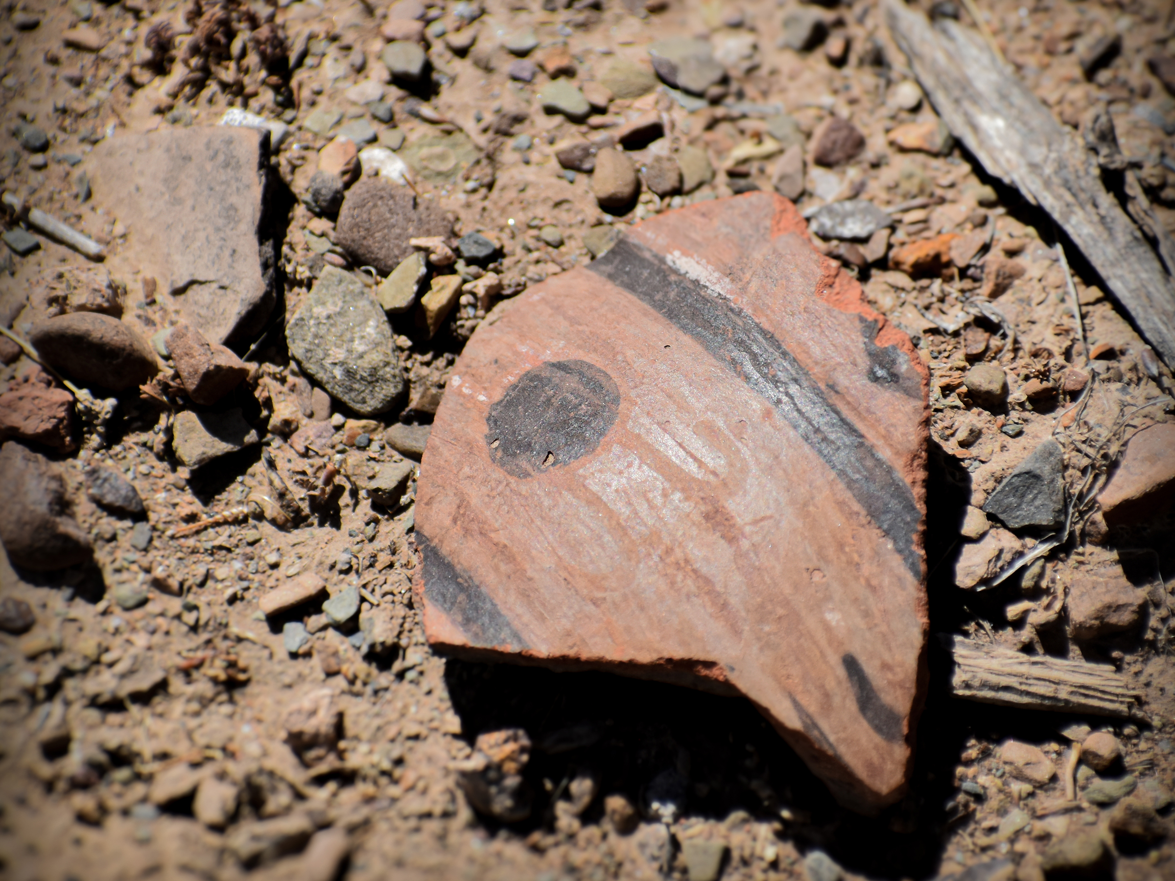 Pottery fragment from Tiwanaku temple of Palapasta Pottery fragment from Tiwanaku temple of Palapasta