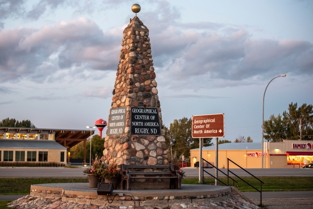 Rugby, North Dakota, the geopgraphical center of North America... or is it? Rugby, North Dakota, the geopgraphical center of North America... or is it?