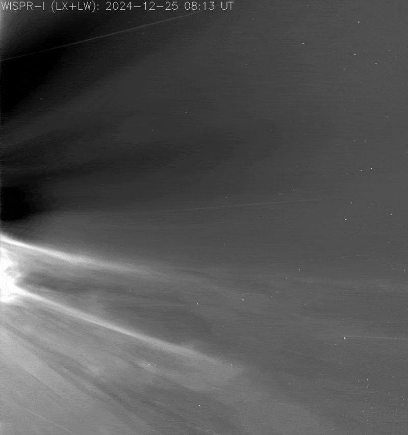 Animated gif showing waves of plasma moving from the sun Animated gif showing waves of plasma moving from the sun