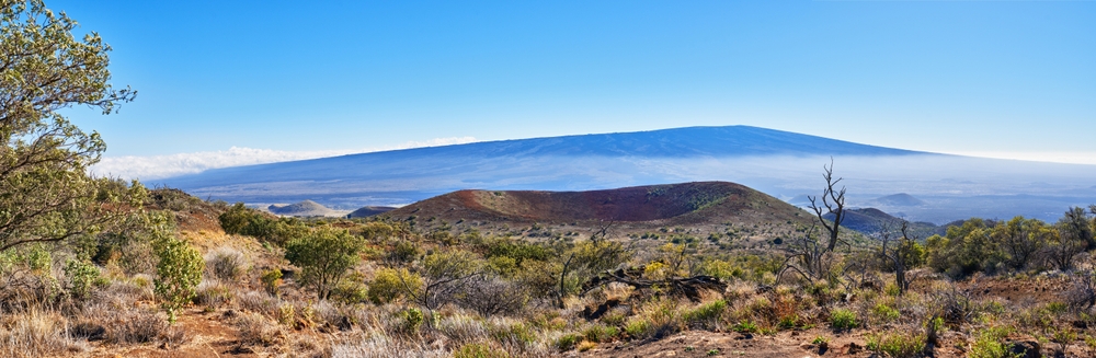 The Mauna Loa volcano in Hawaii The Mauna Loa volcano in Hawaii