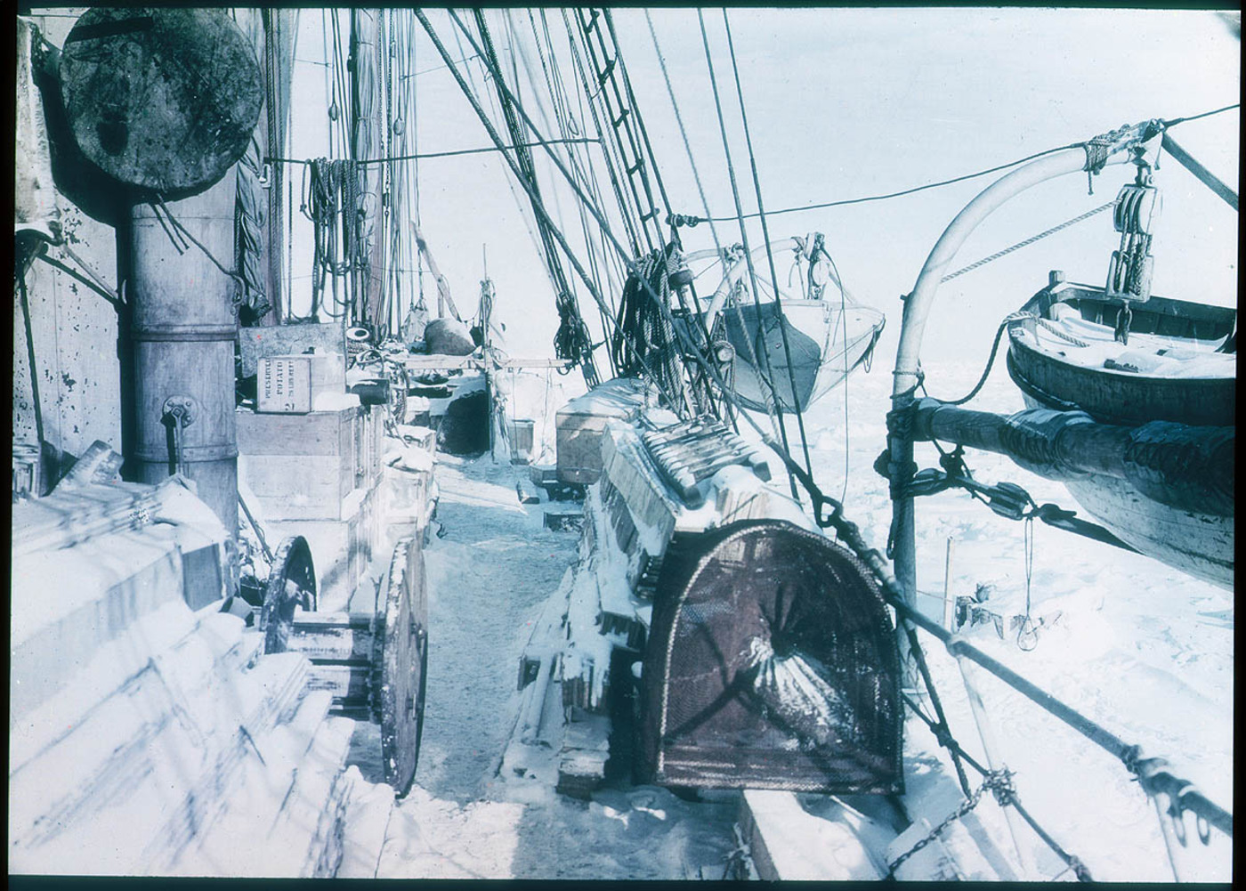 The deck of the 