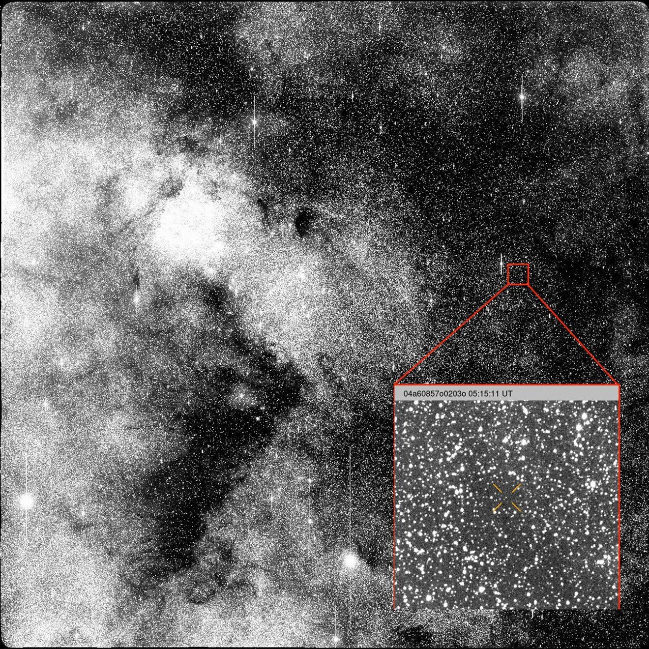 Comet 3I/ATLAS Still from the ATLAS telescope. Comet 3I/ATLAS Still from the ATLAS telescope.