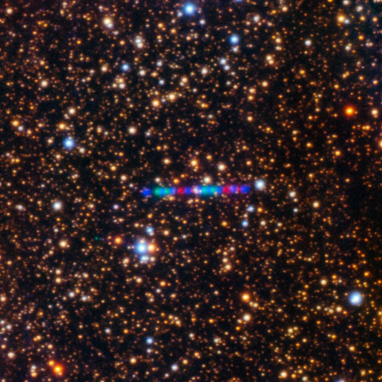 Comet 3I/ATLAS observed by Gemini North. Comet 3I/ATLAS observed by Gemini North.