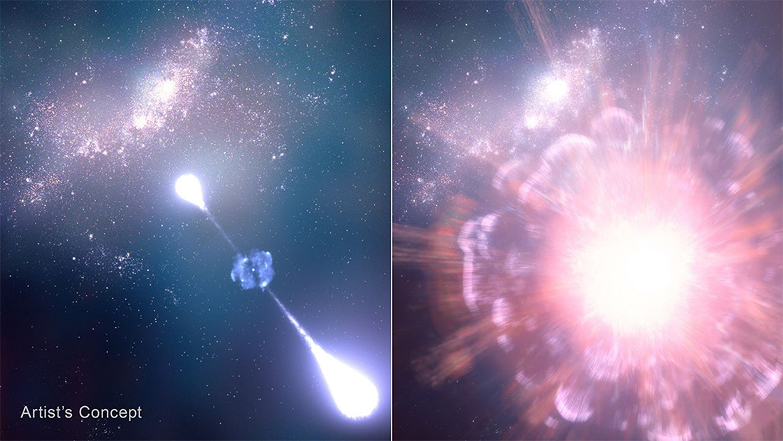 Artist impression of the earliest supernova ever observed. Artist impression of the earliest supernova ever observed.